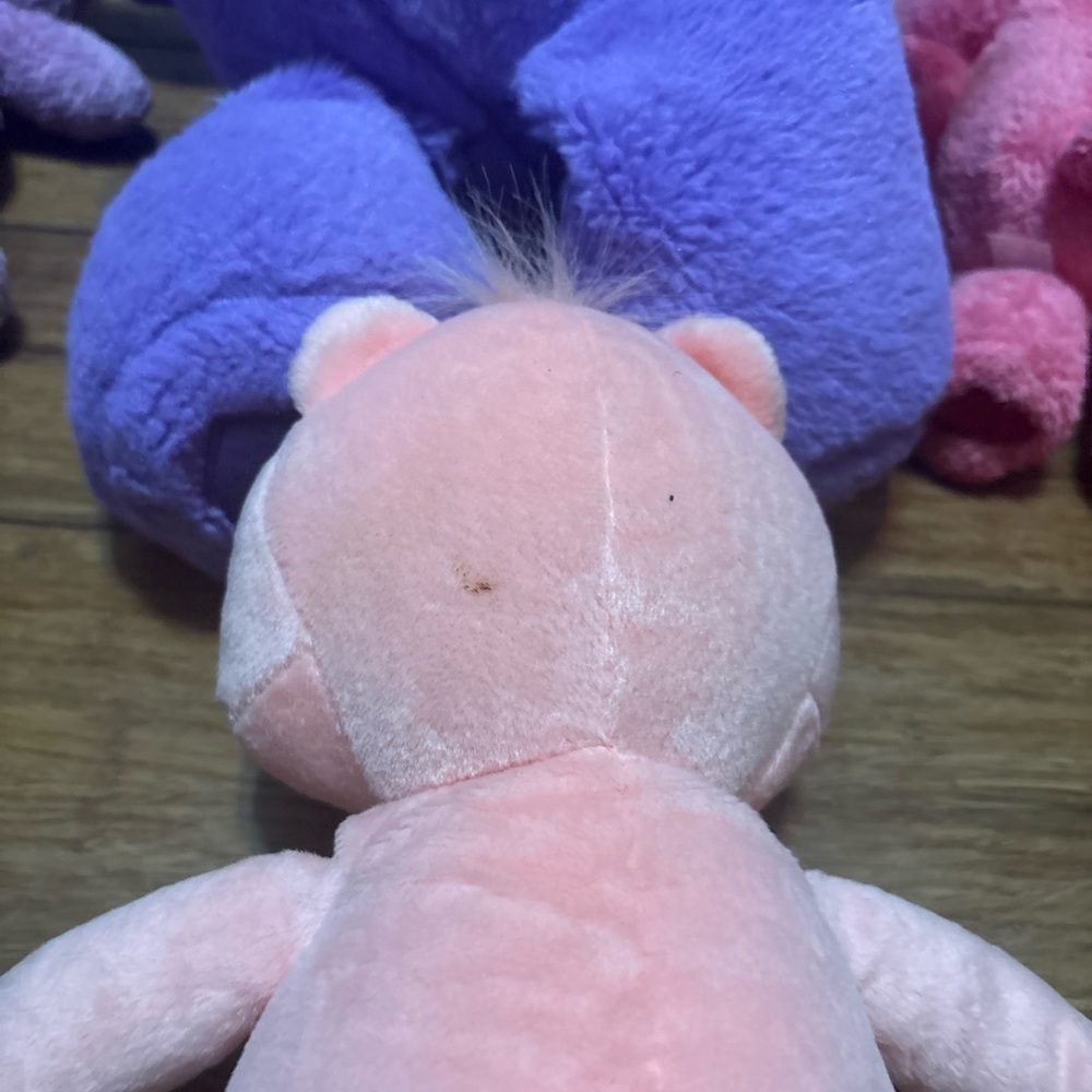 Care Bear Plush Lot Of 4 2002 2004 2015 Plus Freebie Beanie - Picture 6 of 12